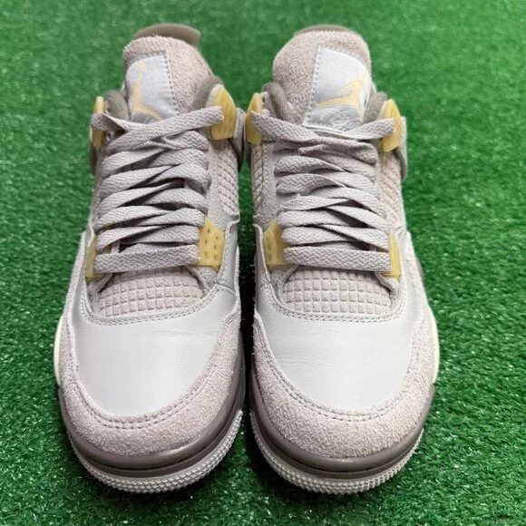 Mens 4.5/WMNS 6 Nike Air Jordan 4 Retro SE Craft Shoes Grey DV3742-021 VNDS Nike Air Jordan IV 4 Retro SE Craft Photon Dust Pale Vanilla  main image 4